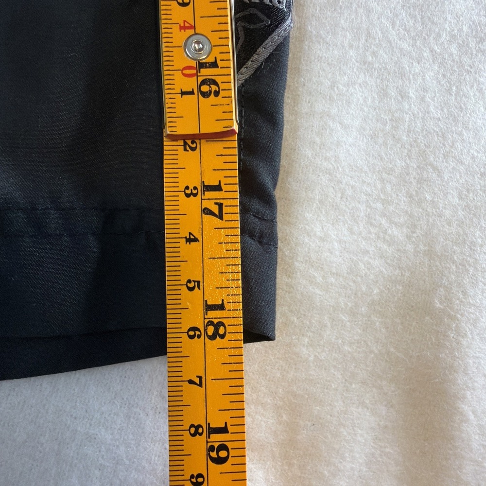 prAna Men's Athletic Shorts Size S Black Recycled Polyester Drawstring - Picture 10 of 10